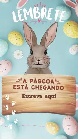 Páscoa chegando 