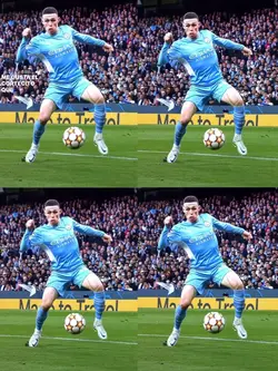 Foden cutout collage