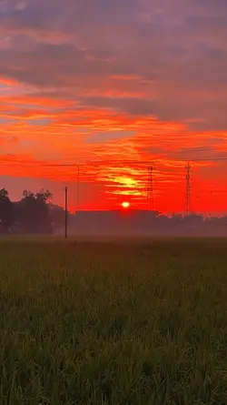 Aesthetic senja HDR