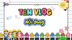 Bìa vlog mầm no 