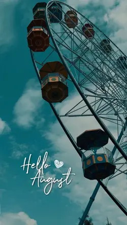 Hello August 🤍