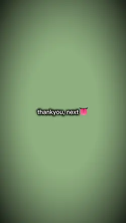 thankyou next 