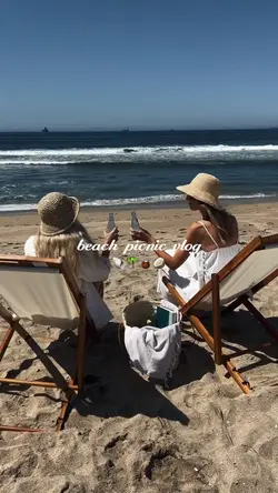 beach picnic vlog