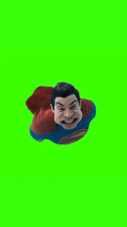 superman flying meme