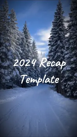 2024 recap template