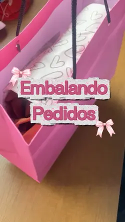 Embalando pedido✨
