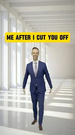 Me after I cut you o