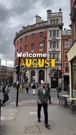 Welcome August 2025.