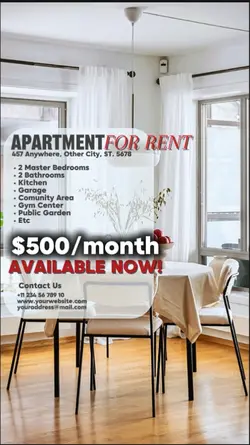 apartment for rent