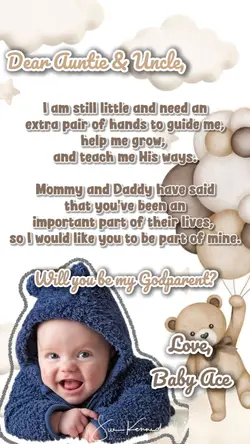 Godparent Invitation