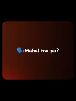 mahal mo paba?