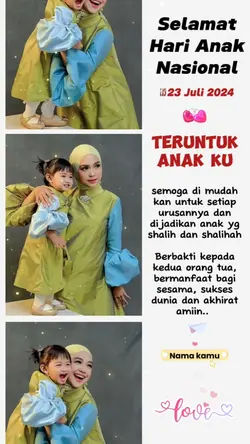 frame hari anak
