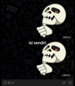mentahan emoji tele 