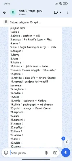 playlist class