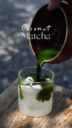 Matcha coconut