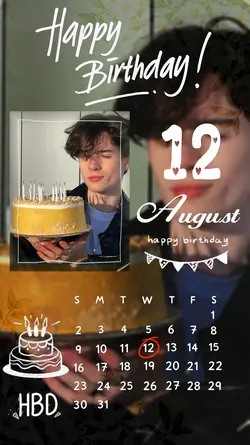 HBD 12 AUGUST
