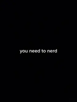 for sure nerding out