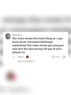 fitur muka remaja