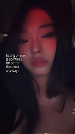 hating on me is