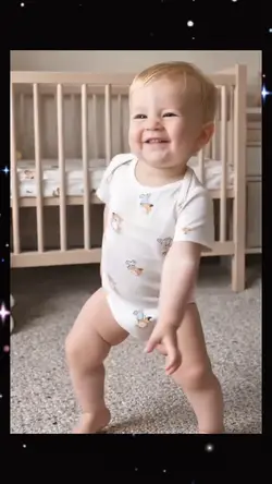 the baby cute dance