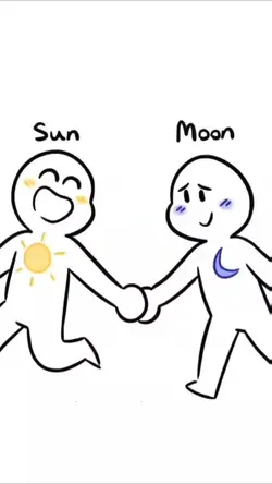 sun and moon