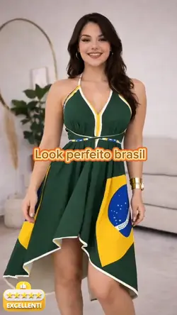 vestido brasil