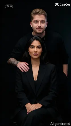 foto IA casal