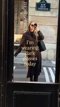 I'm wearing dark