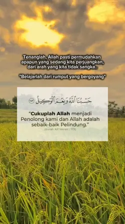 Tetaplah tenang..