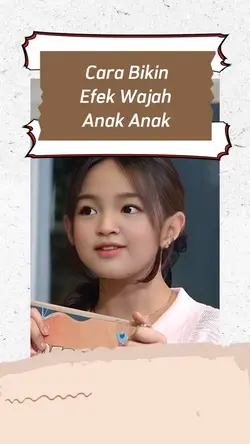 Tutorial wajah anak