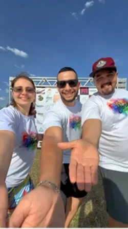 Festa das cores