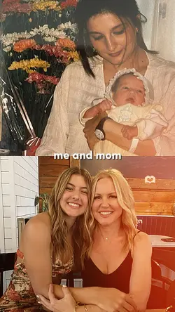 me and mom