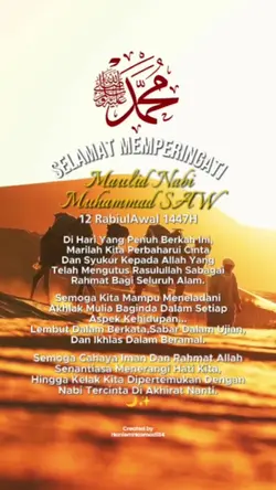 Maulidur Rasul 1447H