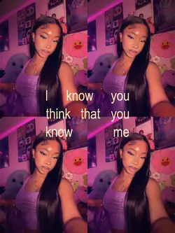 i know you think