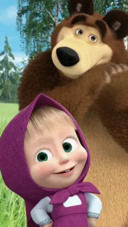 marsha and beruang