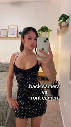 Back vs front camera
