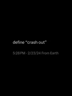 CRASH OUT !! 🔥