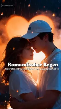 Romantischer Regen