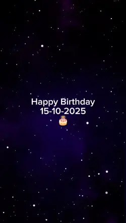 hbd 15  october 