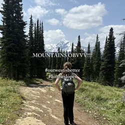 mountains > beach