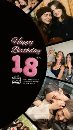 HBD 18 Years Old