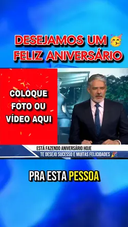 feliz aniversário 