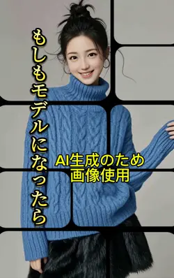 職業なりきりモデルになったらAI生成画像