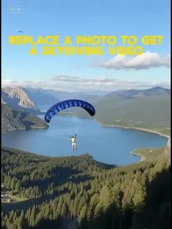 AI skydiving