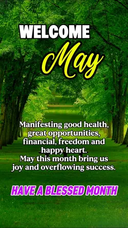 WELCOME MAY 2026
