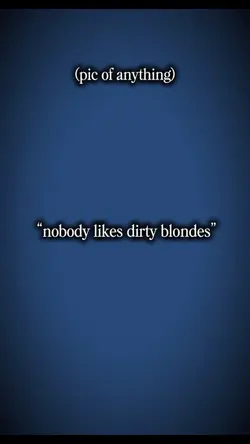 blonde