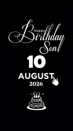 B'DAY SON 10 AUGUST