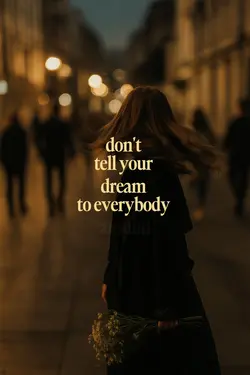 Don't Tell yourdream