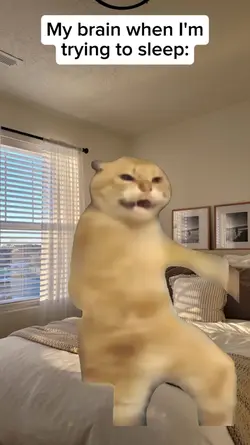 trying to sleep