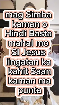 kung mahal SI Jesus 